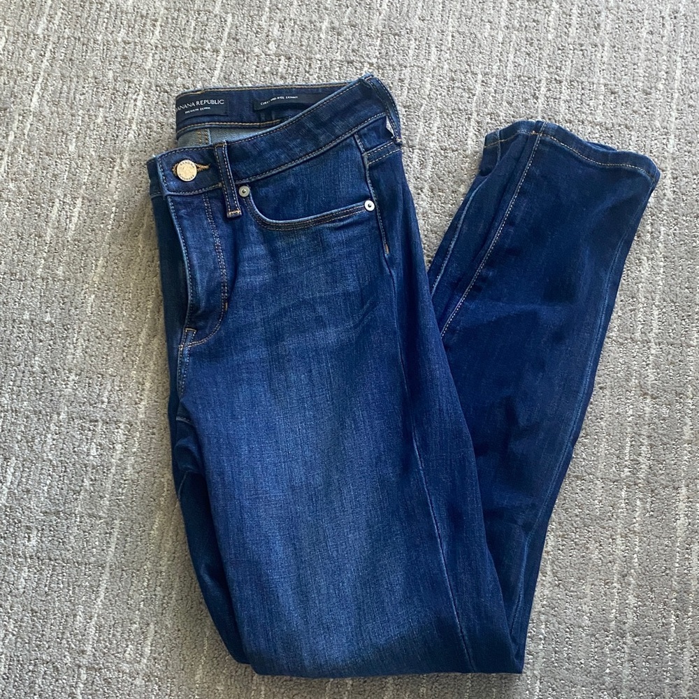 Banana Republic Indigo Skinny Jeans